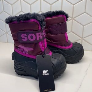 Toddler Girl Sorel Snow Commander Boots Size 5
